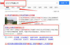 安徽省無(wú)為通用電器有限公司與我司做網(wǎng)站建設制作設計項目