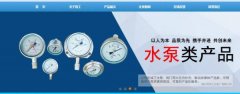泰興市*工儀表廠(chǎng)有限公司藍色系網(wǎng)站建設給你設計靈感