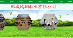鄄城鴻*牧業(yè)有限公司網(wǎng)站建設新一代自助建站、智能建站系統